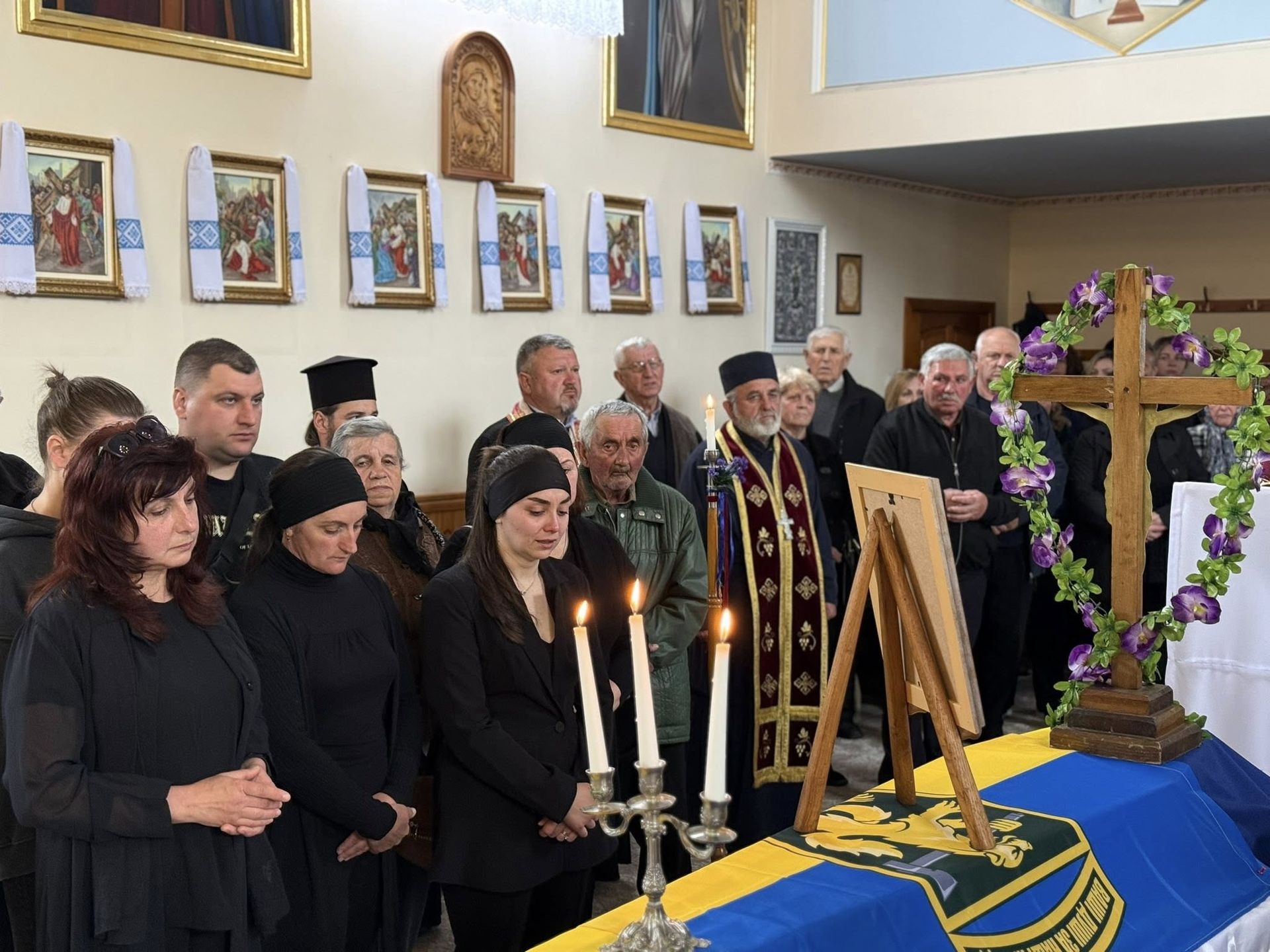 На Коломийщині попрощались із полеглим захисником Ігорем Павелкевичем 17