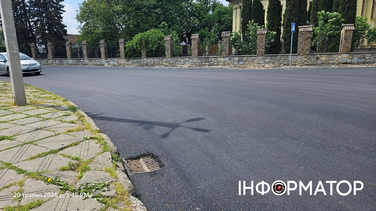 Дороги біля Коломийської єпархії УГКЦ заасфальтували 7