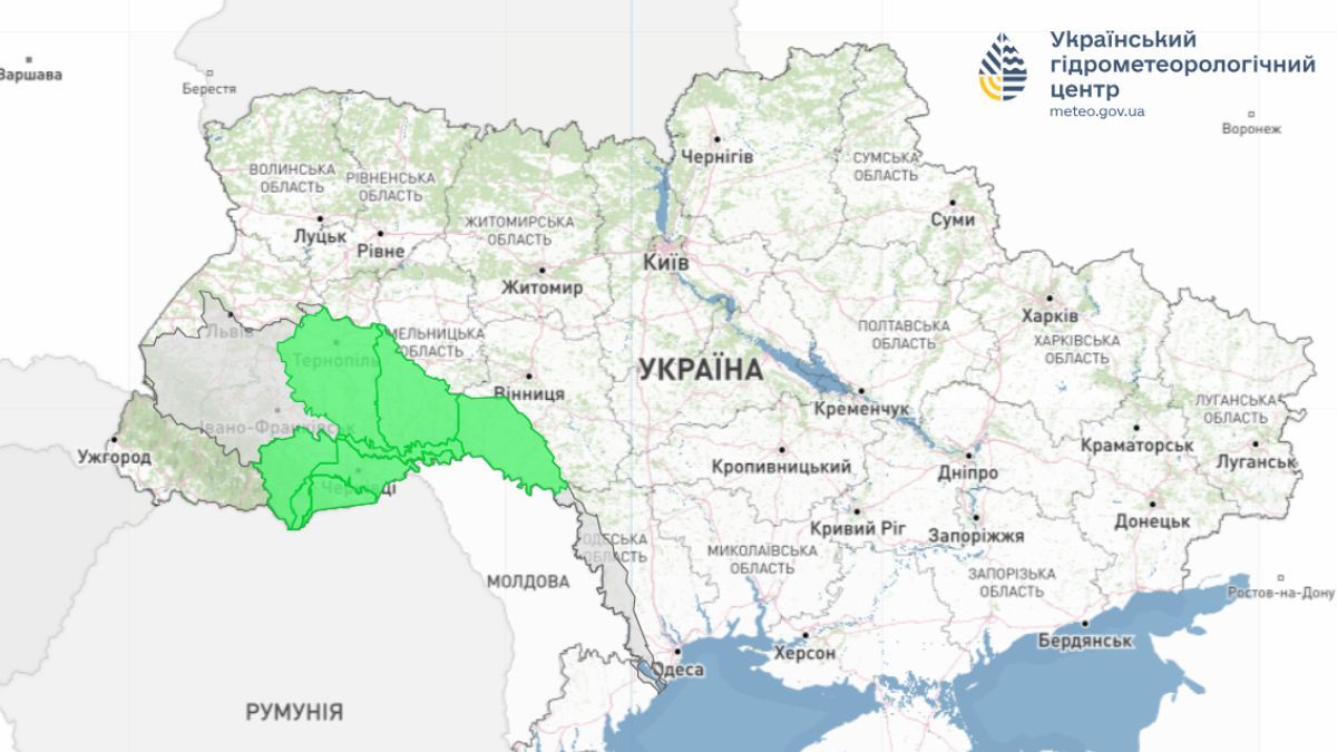 Дощі та підйом води: на Прикарпатті оголосили гідрологічне попередження 1