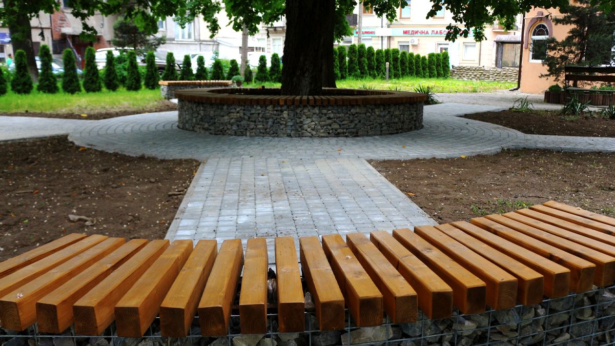 Перший кишеньковий парк облаштували у Коломиї 1
