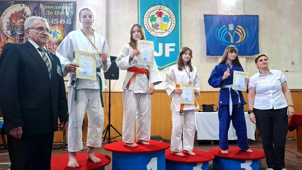 Вихованці секції дзюдо з надвірної здобули нагороди на Чемпіонаті України 5