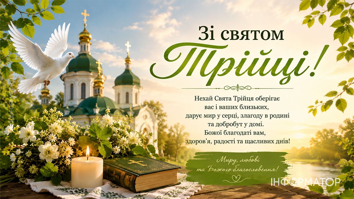 Зі святом Святої Трійці! Привітальні листівки від Інформатора 1