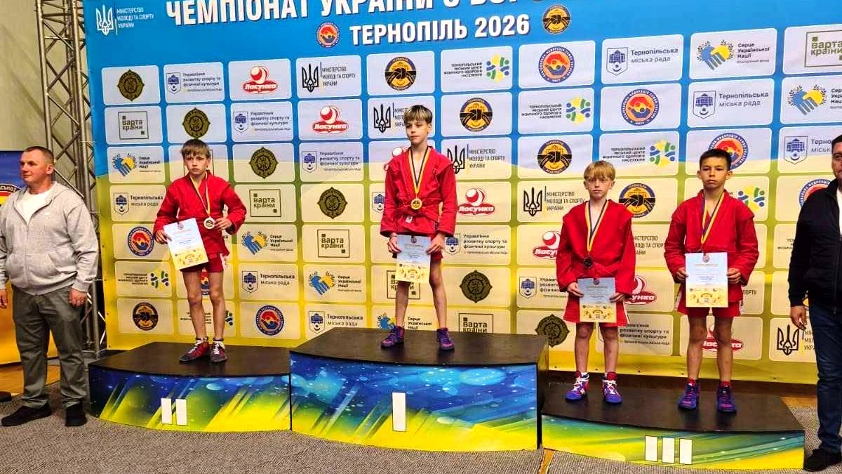 Спортсмени з Надвірної здобули нагороди на чемпіонаті України з боротьби самбо 2