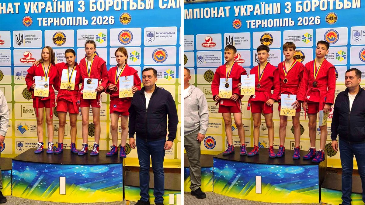 Спортсмени з Надвірної здобули нагороди на чемпіонаті України з боротьби самбо 1