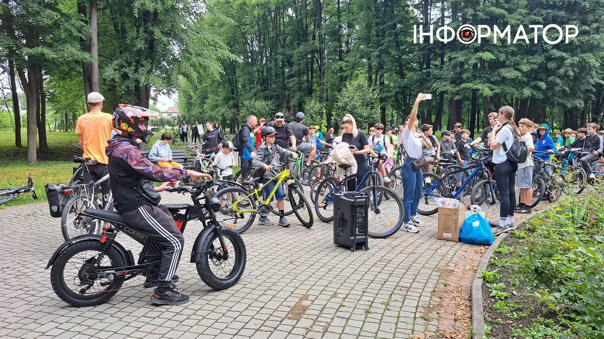У Коломиї відбувся велопробіг до Днів сталої енергії