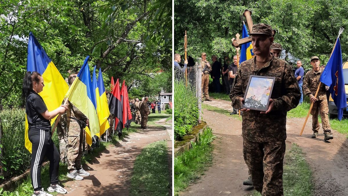 На вічний спочинок у Яремче провели Віталія Бойківа 1