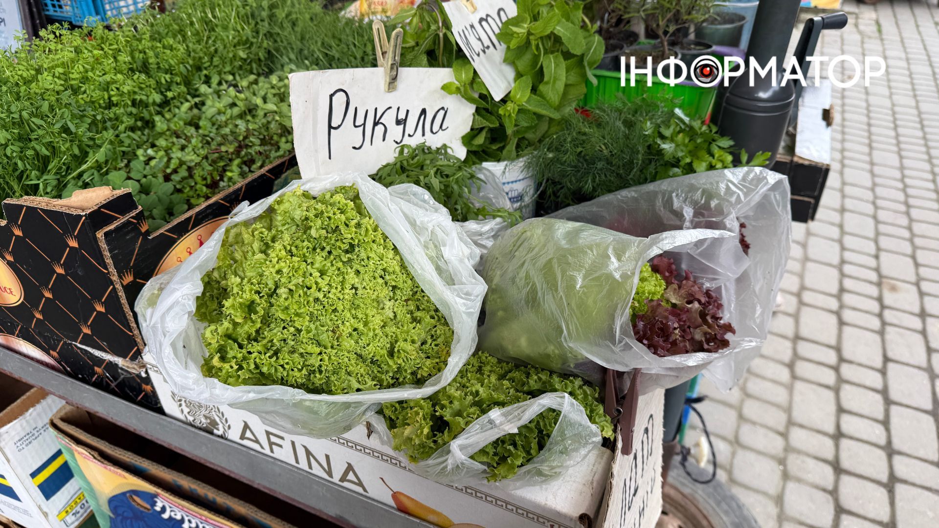 За скільки у Коломиї можна придбати зелень? 5