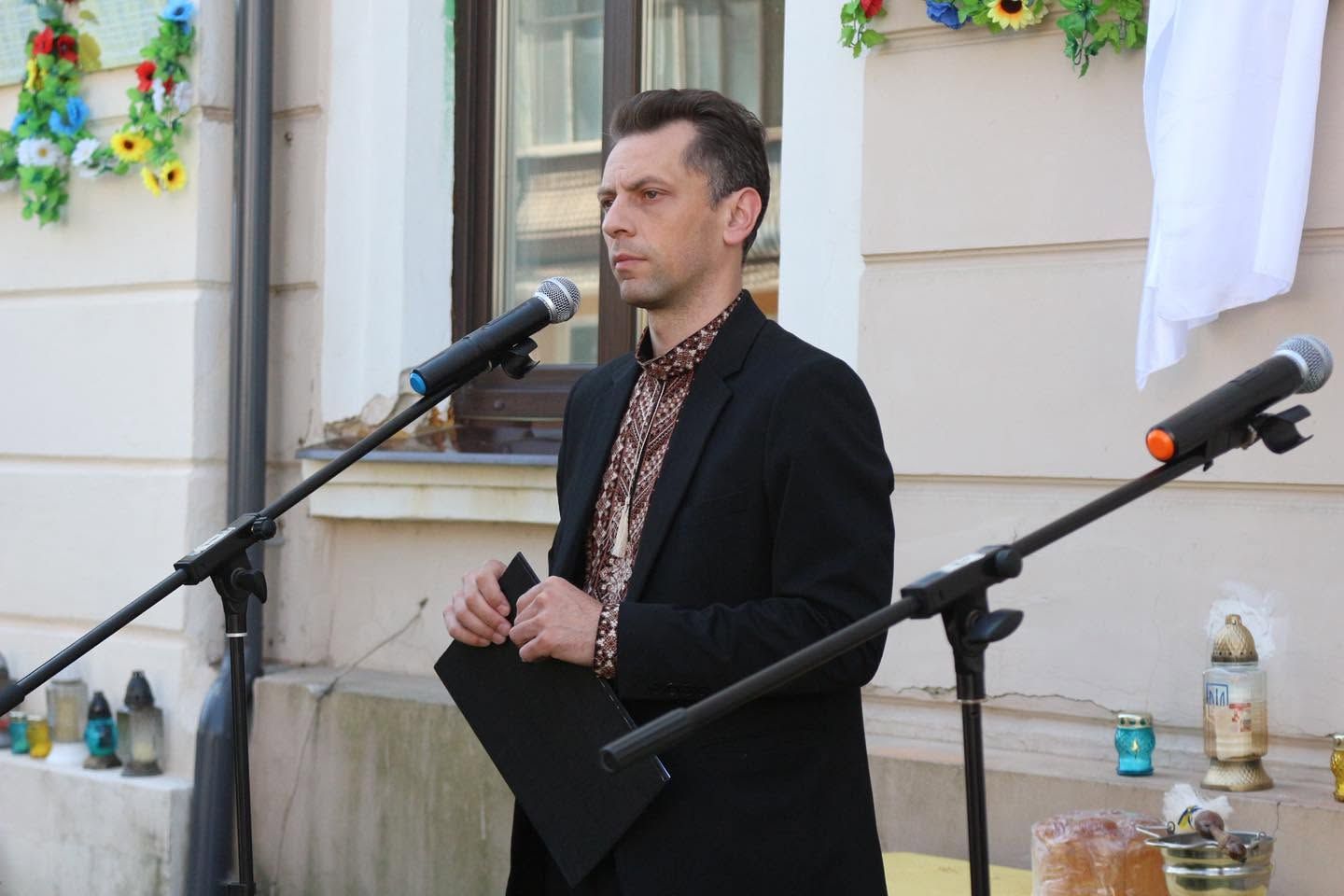 У Коломиї відкрили меморіальну дошку полеглому Герою Юрію Мокрицькому 2