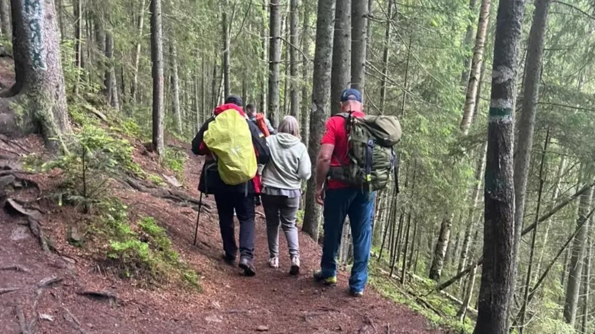 На Прикарпатті гірські рятувальники двічі вирушали на допомогу туристам 2