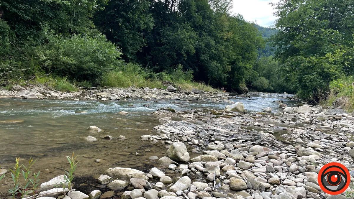 Річка Пістинька в Шешорах Річка Пістинька в Шешорах