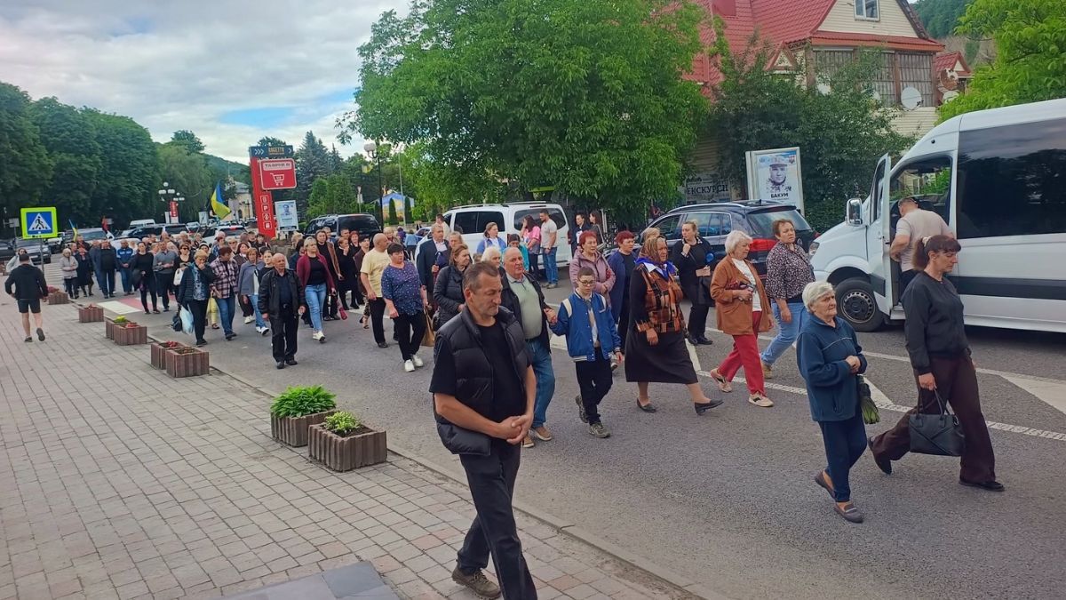 Яремче попрощалися із захисником Михайлом Микитюком 2