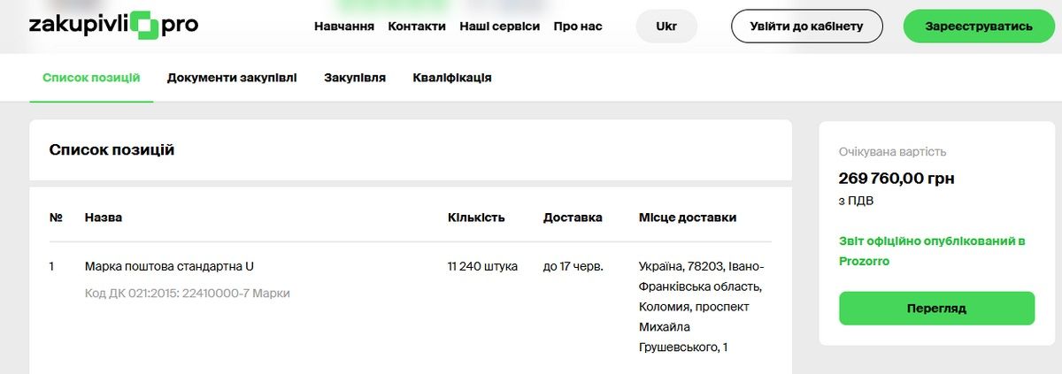 Марок на третину мільйона закупила Коломийська міськрада 1