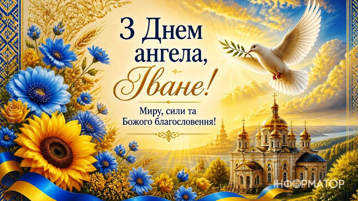 З іменинами, Іване! Добірка картинок з привітаннями 8