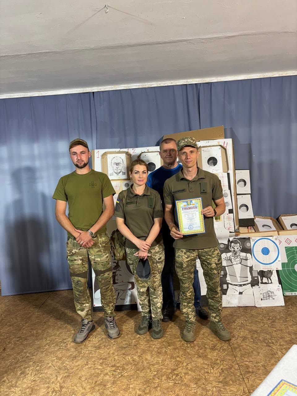 У Коломиї військові та ветерани змагалися у турнірі зі стрільби до Дня Конституції 7