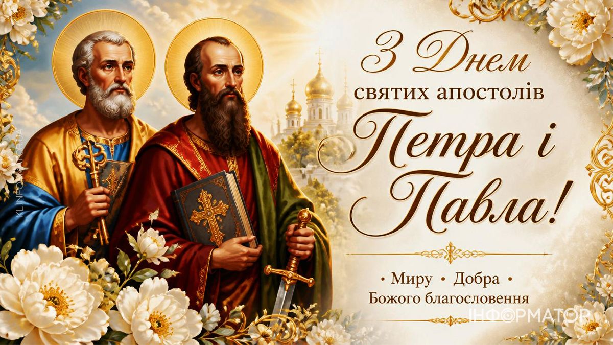 Добірка привітальних картинок до свята Петра і Павла 2