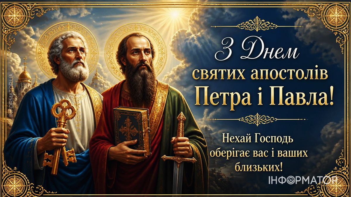 Добірка привітальних картинок до свята Петра і Павла 8