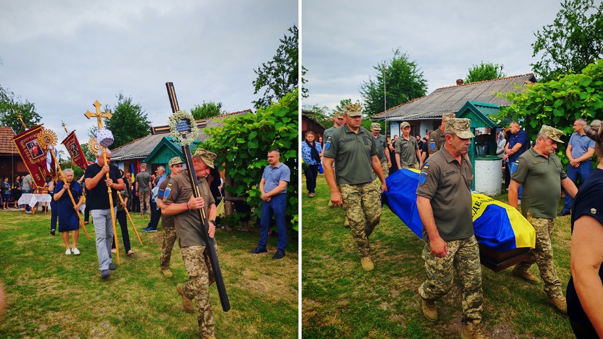 У Княждворі на вічний спочинок провели воїна Дмитра Гаврищука 3