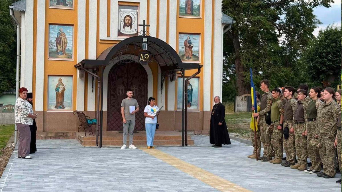 Отинійська громада вчетверте прийняла військово-патріотичний табір "Височан" 4