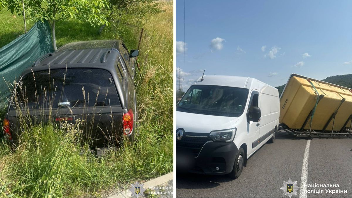 У Яремчі зіткнулися Mitsubishi та автобус із причепом 1