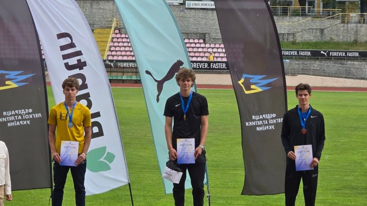Коломиянин Станіслав Гаврилюк переміг на юніорському чемпіонаті України з легкої атлетики