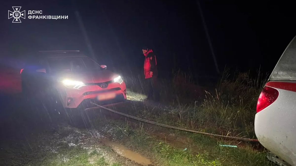 Застрягли серед ночі на гірській дорозі: рятувальники допомогли матері з донькою