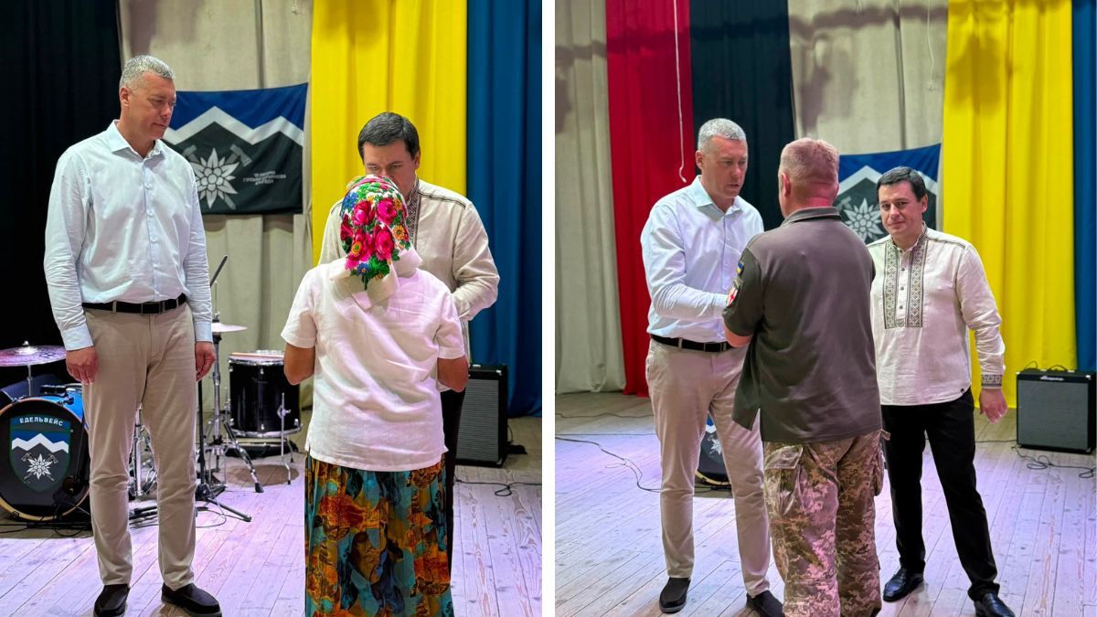 Загиблих захисників та діючих військових нагородили відзнаками у Отинії 5