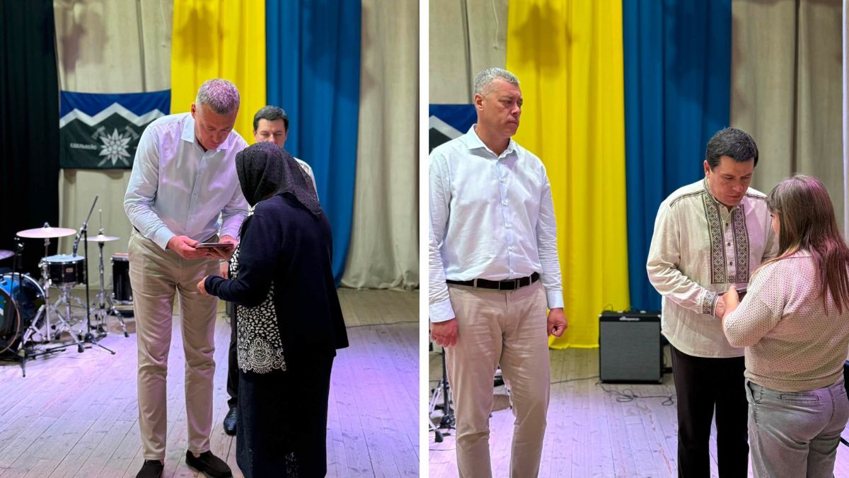 Загиблих захисників та діючих військових нагородили відзнаками у Отинії 1