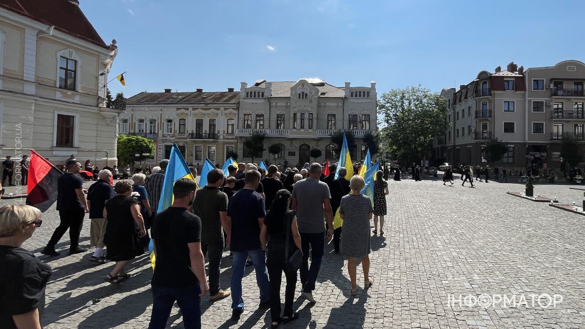 Коломия попрощалася із захисником Романом Пискором 19