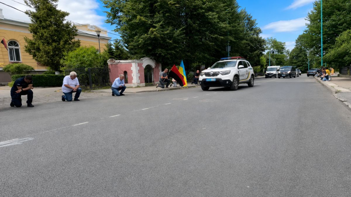 Надвірнянська громада "на щиті" зустріла захисника Костюченка Сергія 3