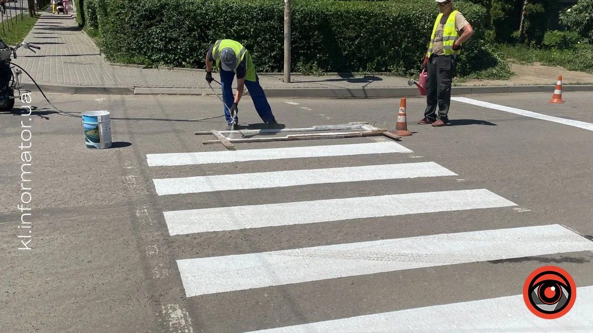 Через оновлення дорожньої розмітки у Коломиї місцями обмежать рух