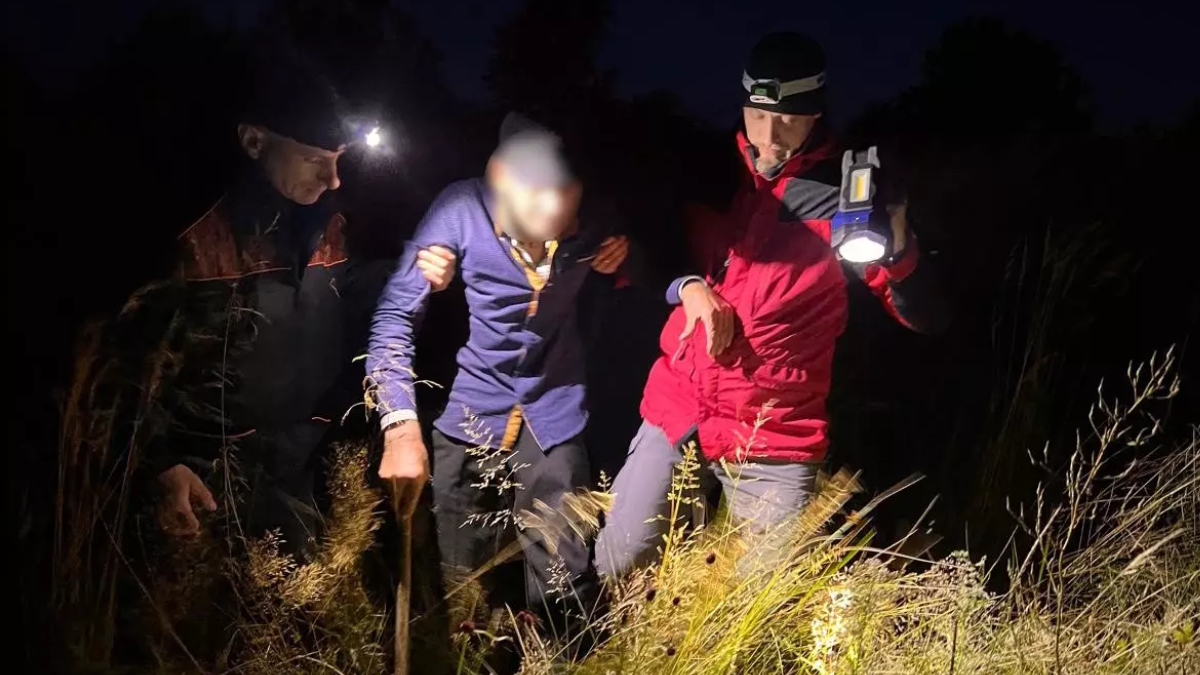 На Прикарпатті рятувальники двічі шукали людей: заблукали туристки та зник 89-річний чоловік