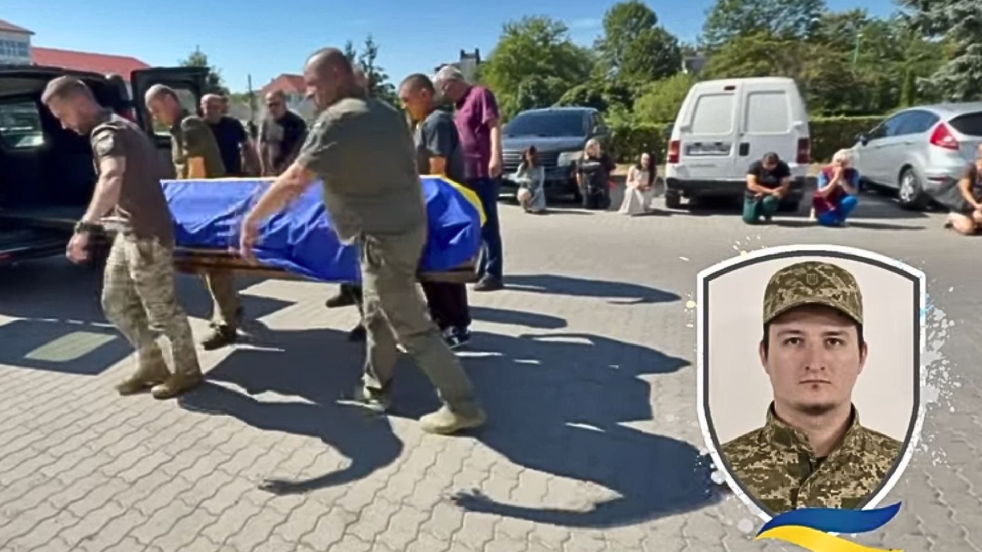 Зустріч кортежу в Надвірній