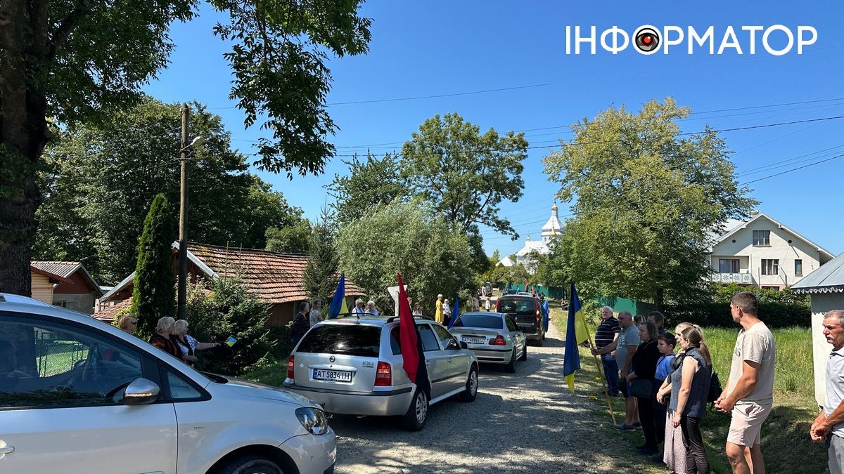 "На щиті" повернувся воїн Петро Сідоренко з П'ядицької громади 8