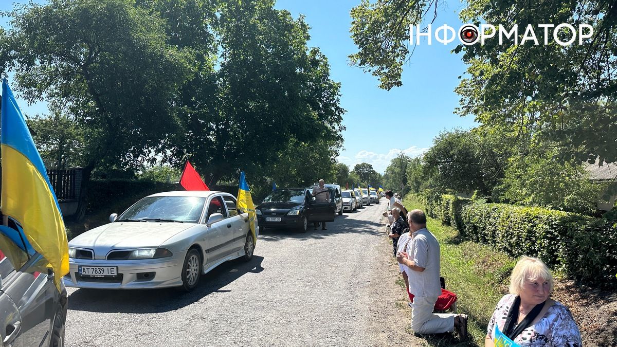 "На щиті" повернувся воїн Петро Сідоренко з П'ядицької громади 2