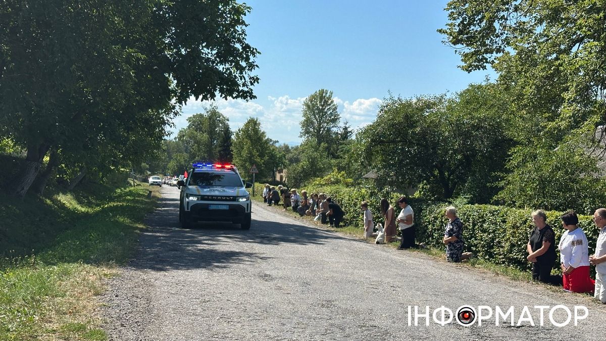 "На щиті" повернувся воїн Петро Сідоренко з П'ядицької громади 1