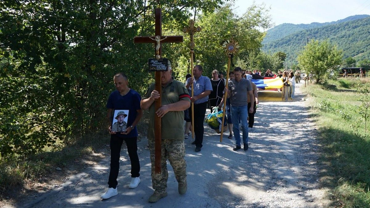 На Надвірнянщині попрощалися із Героєм Віктором Гербою