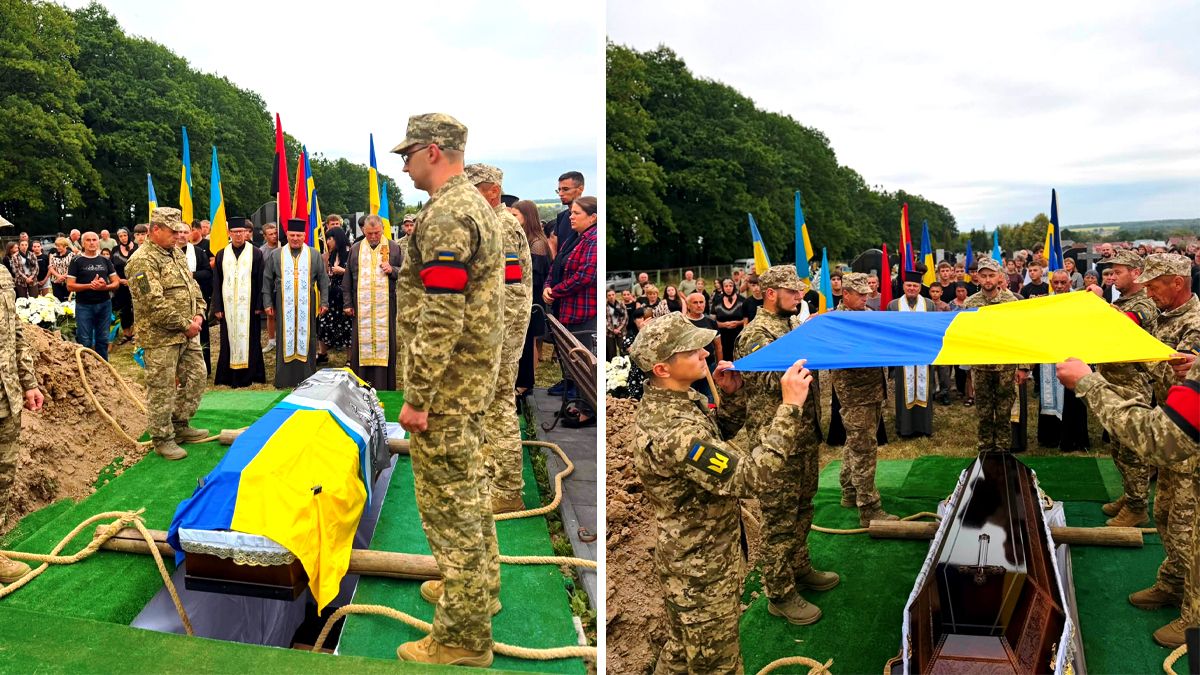 Чин похорону воїна Івана Курчія пройшов на Надвірнянщині 6