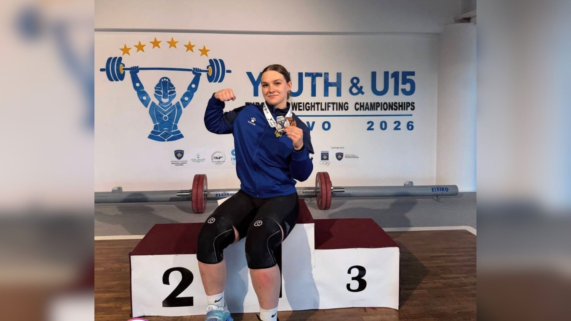 Коломиянка Поліна Кальник здобула бронзу на Чемпіонаті Європи з важкої атлетики
