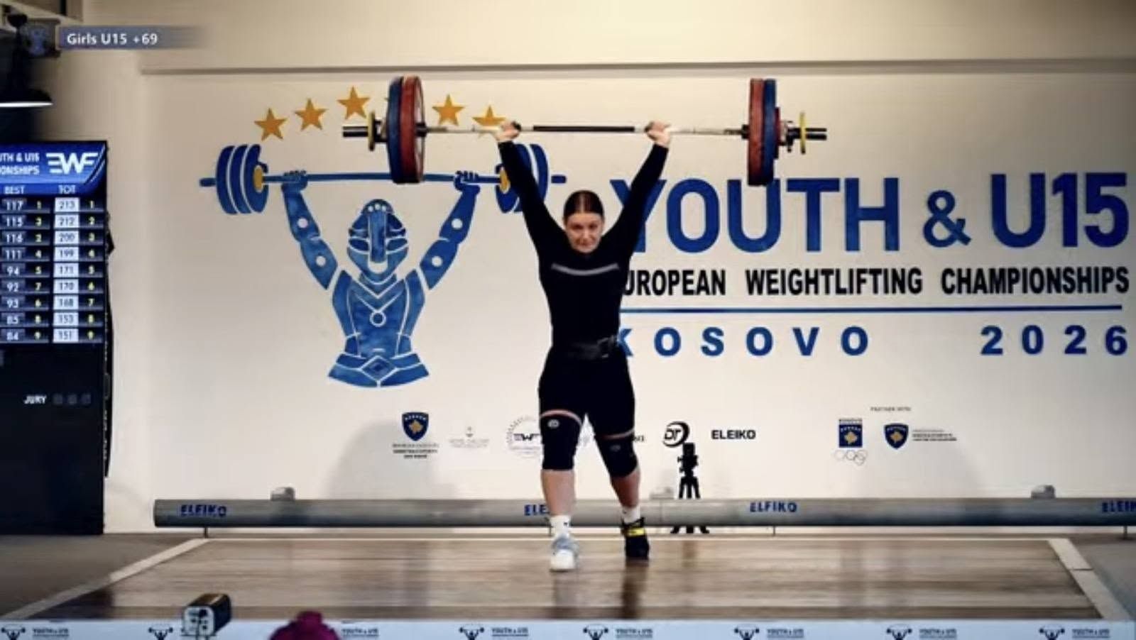 Коломиянка Поліна Кальник здобула бронзу на Чемпіонаті Європи з важкої атлетики 1
