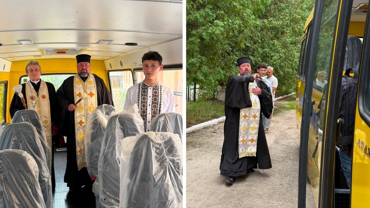Ліцей в Отинії отримав новий шкільний автобус 2
