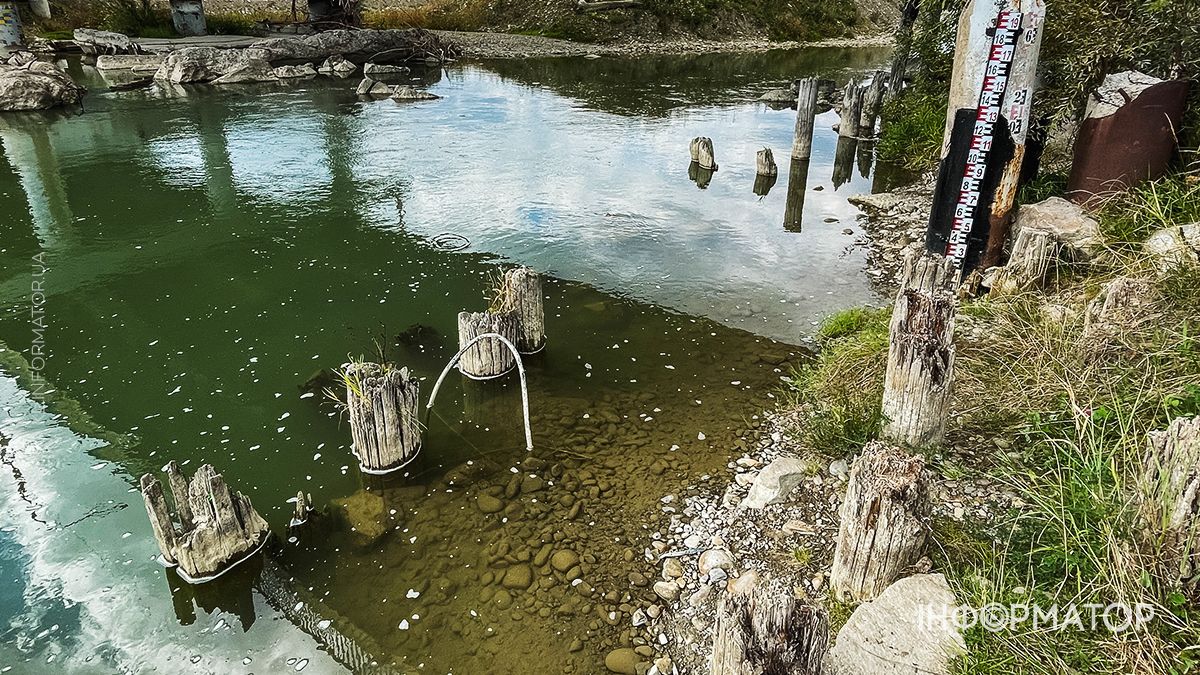 Водойми міліють на очах: який рівень води у річках та озерах Коломиї й ближніх сіл. ФОТО 10