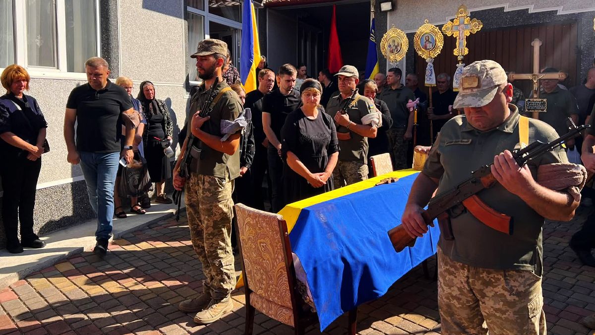 Чин похорону військовослужбовця Сторощука Дмитра пройшов на Городенківщині 3