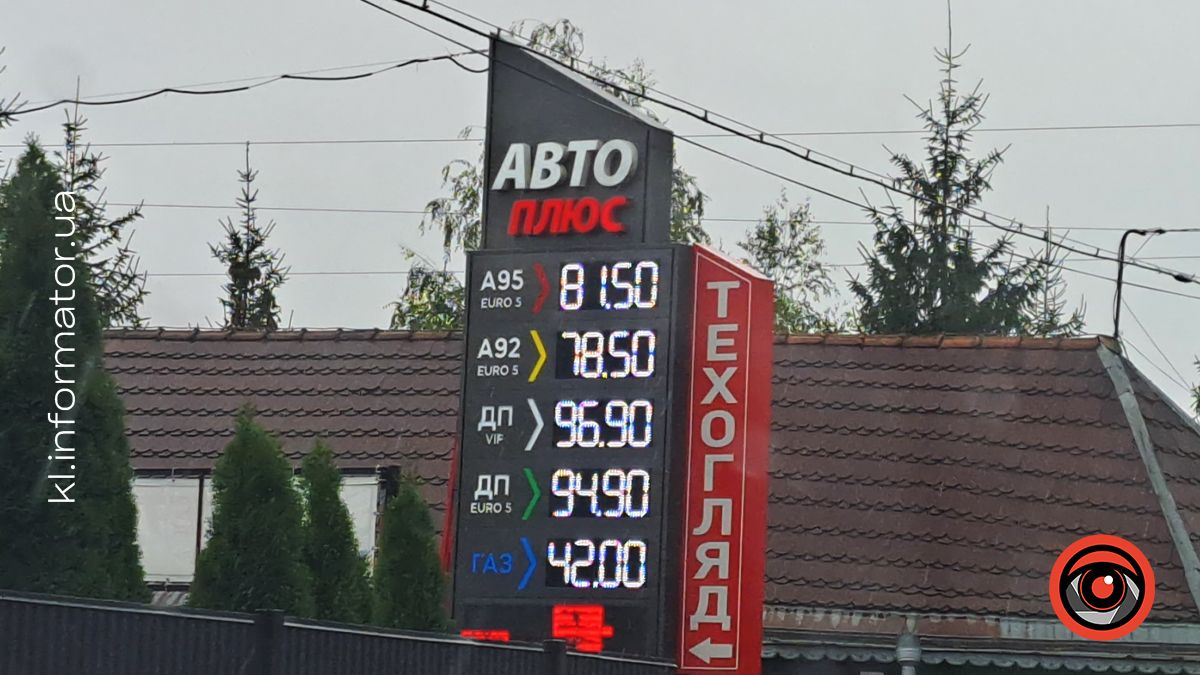 Актуальна вартість пального у Коломиї 18 вересня 2