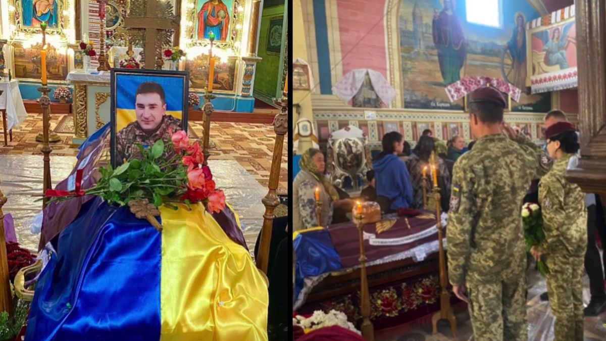 Прощання із воїном Тарасом Мякущаком відбулося у П'ядицькій громаді