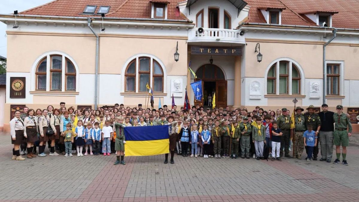 У Коломиї пластуни урочисто відкрили новий пластовий рік