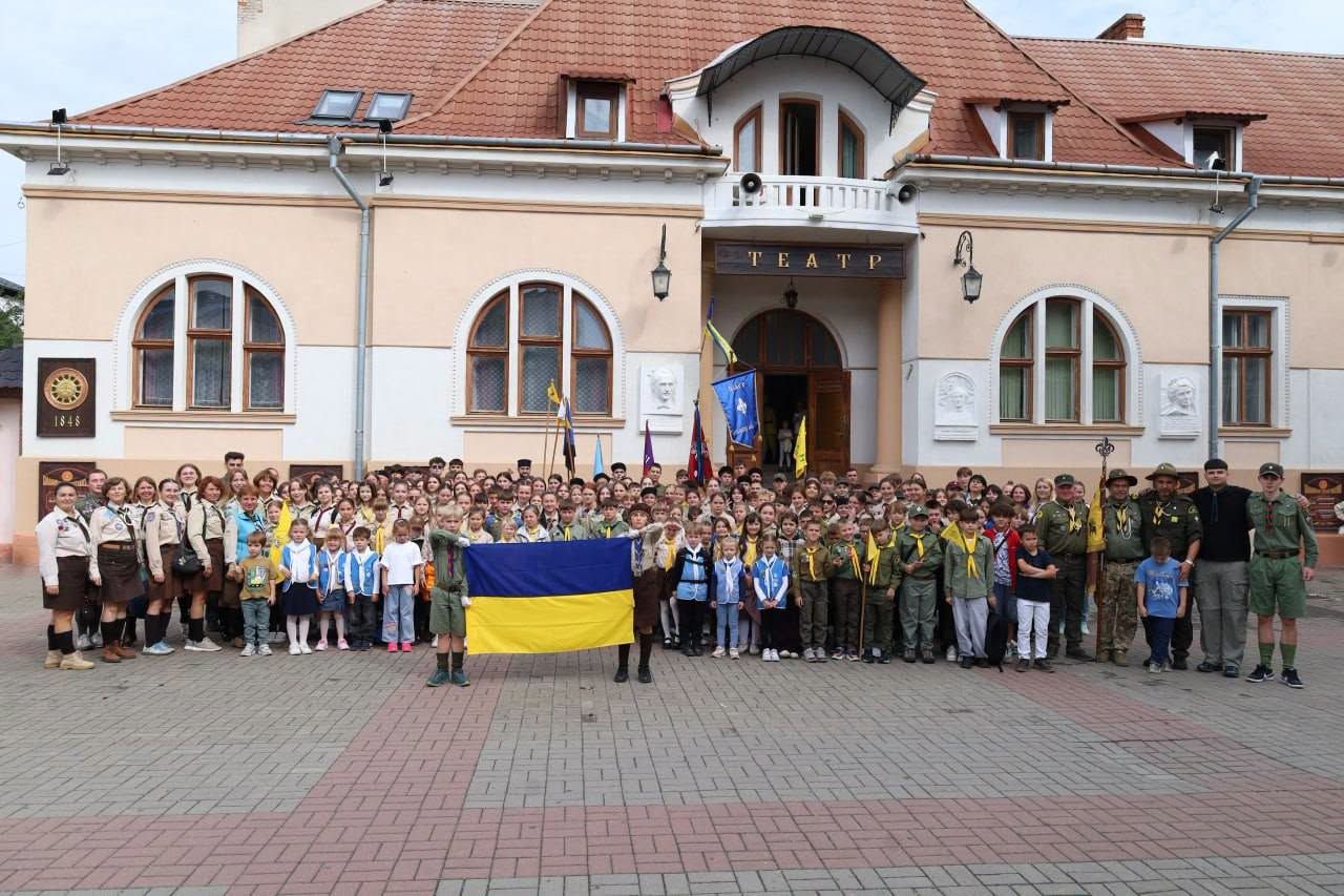 У Коломиї пластуни урочисто відкрили новий пластовий рік 2