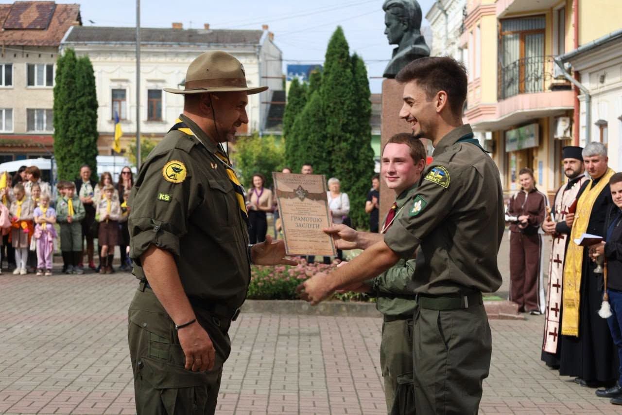 У Коломиї пластуни урочисто відкрили новий пластовий рік 3