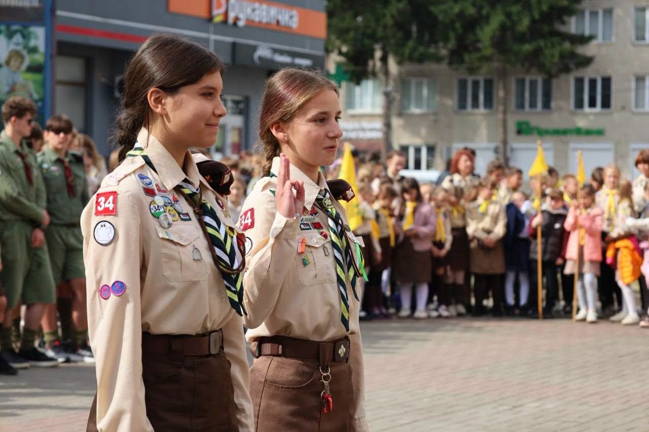 У Коломиї пластуни урочисто відкрили новий пластовий рік 7