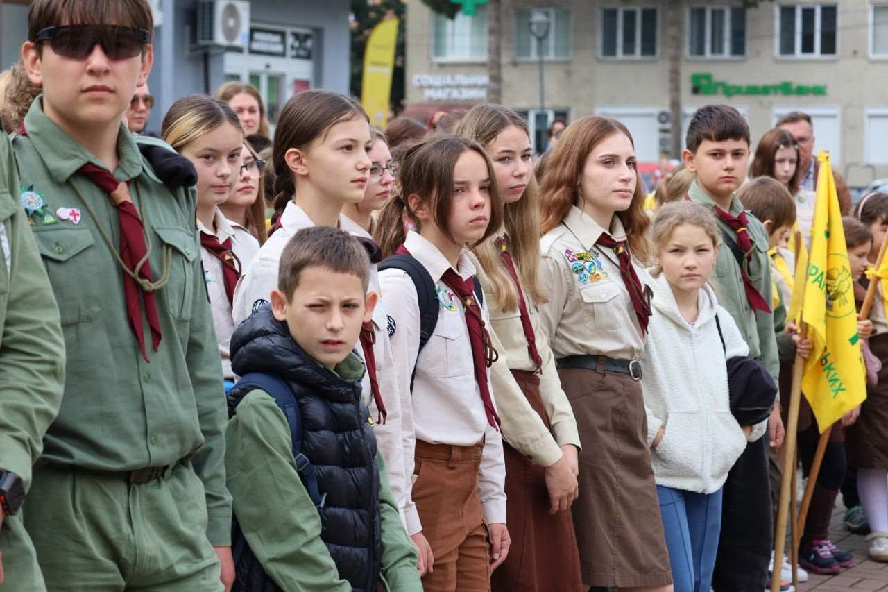 У Коломиї пластуни урочисто відкрили новий пластовий рік 17