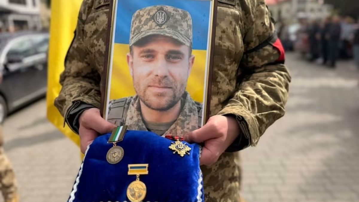 Похорон воїна Руслана Костика